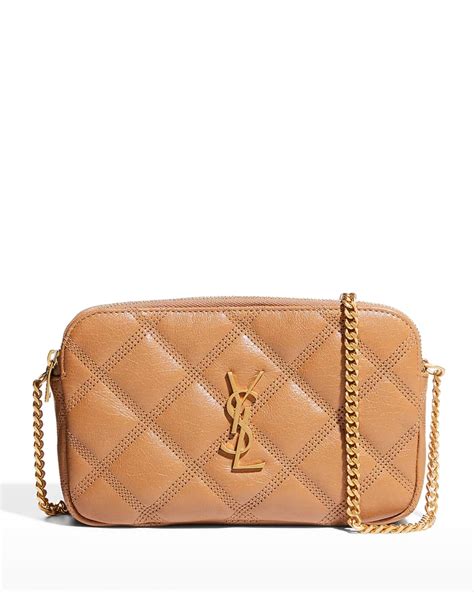 YSL Saint Laurent Becky Quilted Double